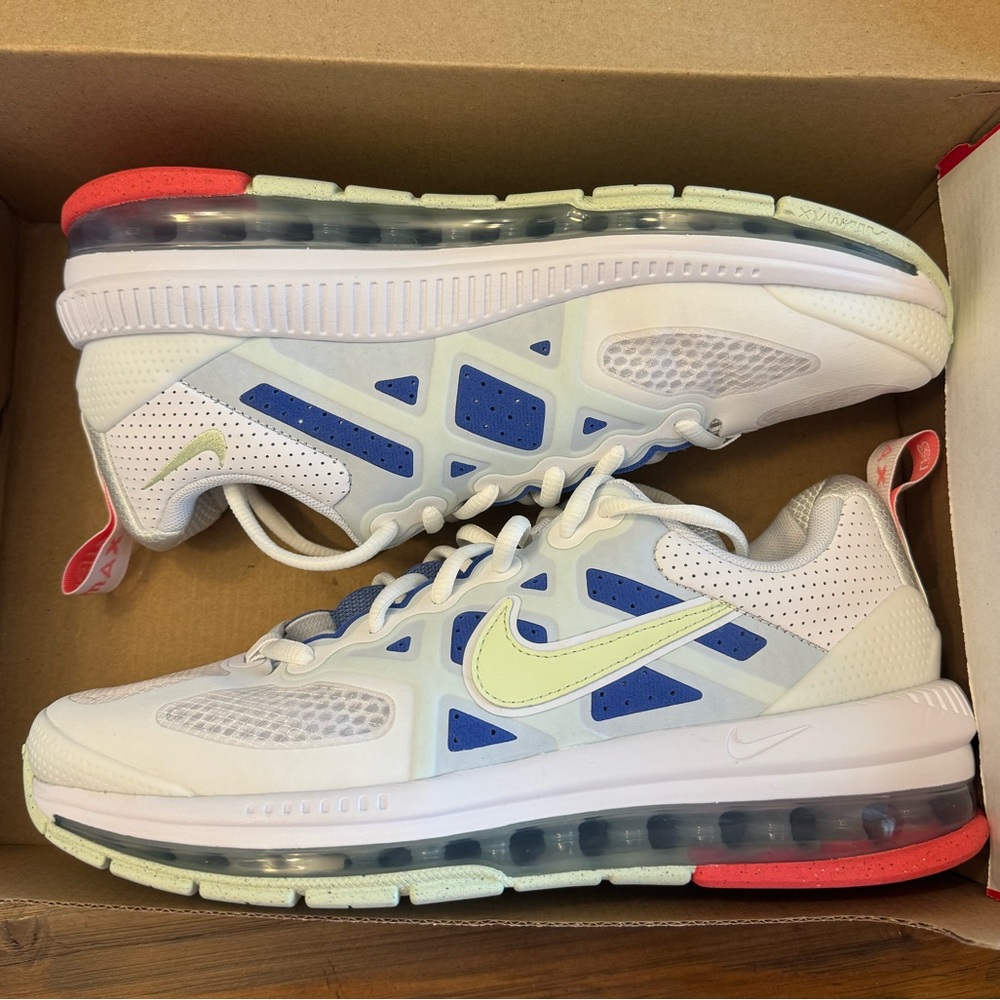 Air Max Genome in White Lime Ice